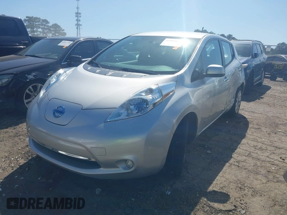 2014 Nissan LEAF SL with VIN 1N4AZ0CP6EC333351, listed as a IAAI auction lot 41990171 with 86,125 mi miles and . Bid and sale history available at DreamBid. Image 19.