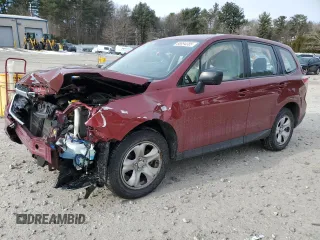 2017 Subaru Forester with VIN JF2SJAAC3HG499417, listed as a Copart auction lot 88994385 with 91,914 mi miles and Salvage title. Bid and sale history available at DreamBid. Image 1.