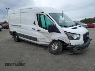 2023 Ford Transit Cargo with VIN 1FTBR1C89PKB12929, listed as a Copart auction lot 86371034 with 79,211 mi miles and Salvage Title. Bid and sale history available at carsss.com. Image 4.