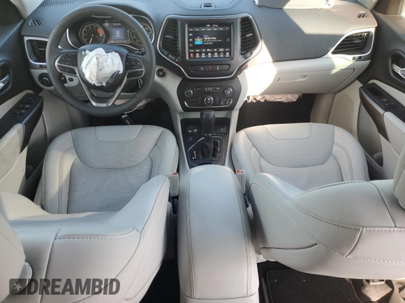 2022 Jeep Cherokee Latitude Lux with VIN 1C4PJMMXXND508325, listed as a Copart auction lot 80366204 with 21,249 mi miles and Salvage title. Bid and sale history available at DreamBid. Image 8.