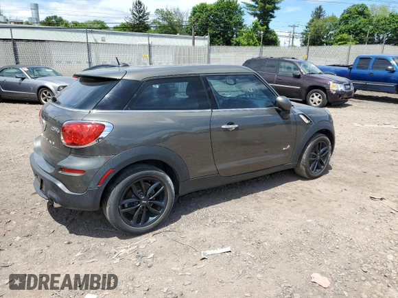 2013 MINI Paceman S ALL4 z VIN WMWSS7C56DWN71592, wystawiony jako Copart lot #57628475 z przebiegiem 83 488 mil mil oraz Szkoda całkowita • Salvage title. Historia ofert i sprzedaży dostępna na DreamBid. Obrazek 3.