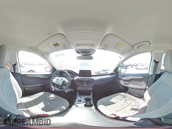 2021 Ford Escape SE with VIN 1FMCU9G65MUB22850, listed as a Copart auction lot 55229035 with 65,453 mi miles and Salvage title. Bid and sale history available at DreamBid. Image 14.