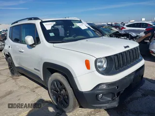 2018 Jeep Renegade Altitude with VIN ZACCJABBXJPH96654, listed as a IAAI auction lot 39966885 with 109,750 mi miles and . Bid and sale history available at DreamBid. Image 1.