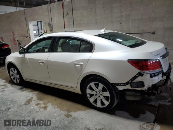 2012 Buick LaCrosse Premium 1 with VIN 1G4GE5E31CF173457, listed as a Copart auction lot 81703704 with 136,844 mi miles and Salvage title. Bid and sale history available at DreamBid. Image 2.