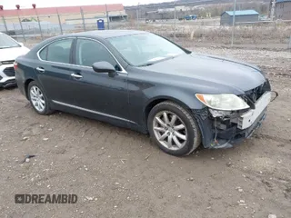 2007 Lexus LS 460 with VIN JTHBL46F275001780, listed as a IAAI auction lot 41921719 with 65,407 mi miles. Bid and sale history available at carsss.com. Image 1.