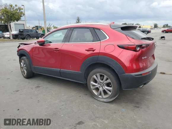 2021 Mazda CX-30 Premium with VIN 3MVDMADL1MM319635, listed as a Copart auction lot 48482585 with 21,192 mi miles and Salvage title. Bid and sale history available at DreamBid. Image 2.