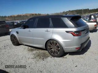 2018 Land Rover Range Rover Sport with VIN SALWR2RE3JA189774, listed as a Copart auction lot 46098495 with Not Provided miles and Clean Title. Bid and sale history available at carsss.com. Image 2.
