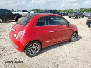 2016 FIAT 500 Lounge with VIN 3C3CFFER9GT122184, listed as a Copart auction lot 61877895 with 49,071 mi miles and Salvage title. Bid and sale history available at DreamBid. Image 3.