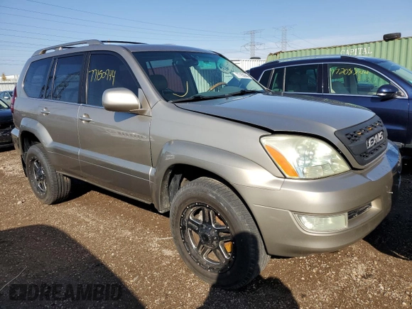 2005 Lexus GX 470 with VIN JTJBT20X450091562, listed as a Copart auction lot 77150944 with 192,023 mi miles and Clean Title. Bid and sale history available at DreamBid. Image 4.