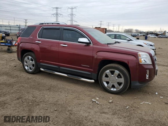 2010 GMC Terrain SLT-2 with VIN 2CTFLHEY6A6410930, listed as a Copart auction lot 52187615 with 103,102 mi miles and Salvage Title. Bid and sale history available at carsss.com. Image 4.