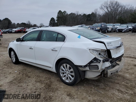 2015 Buick LaCrosse Leather with VIN 1G4GB5GR9FF209572, listed as a Copart auction lot 84717644 with 98,030 mi miles and Salvage Title. Bid and sale history available at DreamBid. Image 2.