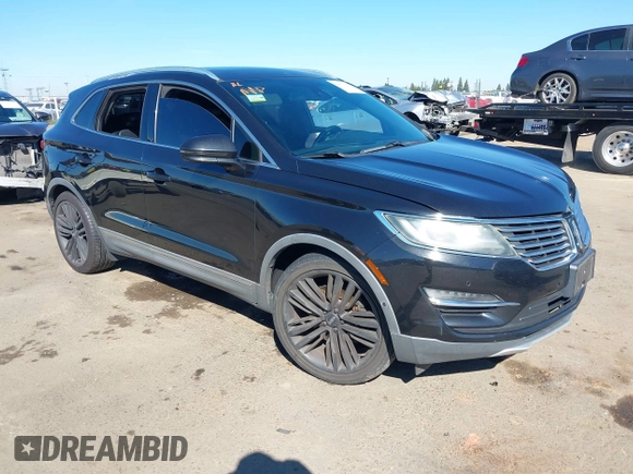 2015 Lincoln MKC with VIN 5LMTJ2AH6FUJ13505, listed as a IAAI auction lot 41871254 with 107,924 mi miles. Bid and sale history available at carsss.com. Image 1.