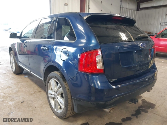 2012 Ford Edge SEL with VIN 2FMDK4JC8CBA82876, listed as a IAAI auction lot 41835389 with 114,954 mi miles. Bid and sale history available at carsss.com. Image 3.