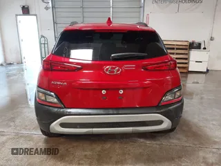 2022 Hyundai Kona SEL with VIN KM8K32AB7NU891234, listed as a IAAI auction lot 41329880 with 20,486 mi miles. Bid and sale history available at carsss.com. Image 16.