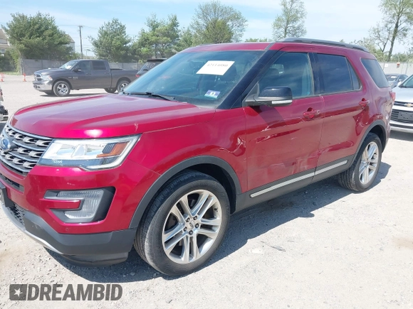2017 Ford Explorer XLT z VIN 1FM5K8D80HGD76128, wystawiony jako IAAI lot #42114080 z przebiegiem 138 062 mil mil oraz . Historia ofert i sprzedaży dostępna na DreamBid. Obrazek 17.