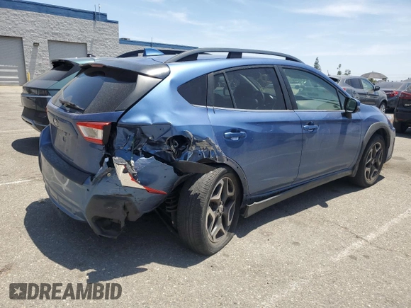 2018 Subaru Crosstrek Limited z VIN JF2GTALC6J8215162, wystawiony jako Copart lot #57972055 z przebiegiem 75 414 mil mil oraz Szkoda całkowita • Salvage title. Historia ofert i sprzedaży dostępna na DreamBid. Obrazek 3.