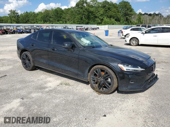 2024 Volvo S60 Plus Black Edition with VIN 7JRL12TH2RG315556, listed as a Copart auction lot 61550335 with 11,061 mi miles and Salvage title. Bid and sale history available at DreamBid. Image 4.