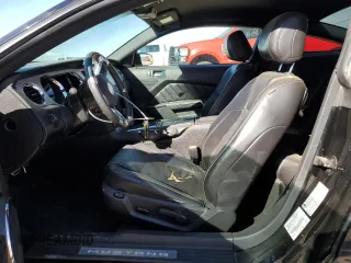 2014 Ford Mustang V6 with VIN 1ZVBP8AM2E5252361, listed as a Copart auction lot 50242705 with 162,829 mi miles and Salvage Title. Bid and sale history available at carsss.com. Image 7.