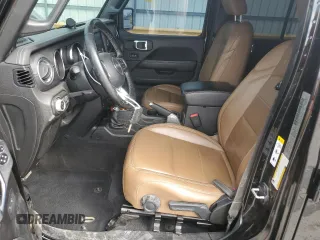 2020 Jeep Gladiator Overland z VIN 1C6HJTFG4LL137667, wystawiony jako Copart lot #49980295 z przebiegiem 49 016 mil mil oraz Szkoda całkowita • Salvage title. Historia ofert i sprzedaży dostępna na DreamBid. Obrazek 7.