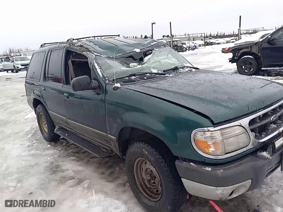 2000 Ford Explorer XLT with VIN 1FMZU73E1YZA22152, listed as a Copart auction lot 77062844 with 171,952 mi miles and Salvage Title. Bid and sale history available at carsss.com. Image 11.