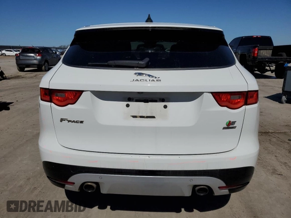 2020 Jaguar F-Pace S with VIN SADCM2FV8LA637575, listed as a Copart auction lot 48171575 with 87,569 mi miles and Clean Title. Bid and sale history available at DreamBid. Image 6.