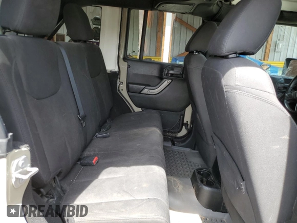 2018 Jeep Wrangler Unlimited Sport S with VIN 1C4BJWDG1JL899029, listed as a Copart auction lot 54361235 with 117,655 mi miles and Salvage Title. Bid and sale history available at DreamBid. Image 11.