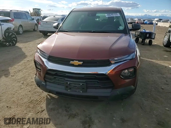2021 Chevrolet TrailBlazer LS with VIN KL79MNSL0MB076812, listed as a Copart auction lot 46640155 with 20,763 mi miles and Salvage Title. Bid and sale history available at carsss.com. Image 12.