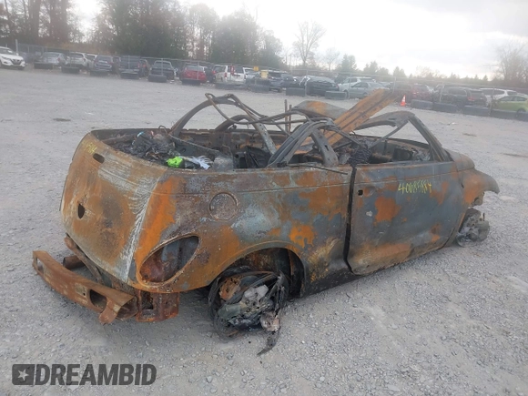 2008 Chrysler PT Cruiser with VIN 3C3HY55E18T111334, listed as a IAAI auction lot 40685884 with 95,000 mi miles and . Bid and sale history available at DreamBid. Image 4.