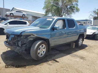 2008 Honda Ridgeline RTL with VIN 2HJYK16578H516879, listed as a Copart auction lot 58808925 with Not provided miles and Salvage title. Bid and sale history available at DreamBid. Image 1.