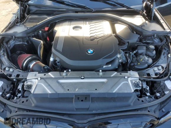 2024 BMW 3 Series M340i xDrive with VIN 3MW49FF0XR8E75530, listed as a Copart auction lot 46373175 with 0 mi miles and Salvage Title. Bid and sale history available at carsss.com. Image 11.