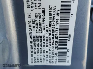 2009 Honda CR-V EX-L with VIN 5J6RE38739L029171, listed as a Copart auction lot 49231145 with 109,534 mi miles and Salvage Title. Bid and sale history available at carsss.com. Image 14.