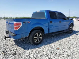 2014 Ford F-150 XL with VIN 1FTEW1CM9EKG29714, listed as a Copart auction lot 53316465 with 216,443 mi miles and Salvage Title. Bid and sale history available at carsss.com. Image 3.