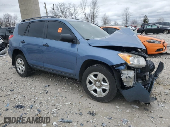 2011 Toyota RAV4 with VIN JTMBF4DV6BD040230, listed as a Copart auction lot 51062185 with Not Provided miles and Salvage Title. Bid and sale history available at carsss.com. Image 4.