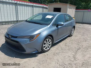 2024 Toyota Corolla LE with VIN 5YFB4MDE4RP166275, listed as a IAAI auction lot 42029305 with 25,010 mi miles. Bid and sale history available at carsss.com. Image 17.