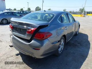2017 Infiniti Q70 3.7 with VIN JN1BY1AP1HM740652, listed as a IAAI auction lot 42417772 with 81,723 mi miles and . Bid and sale history available at DreamBid. Image 4.