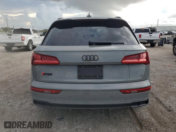 2020 Audi SQ5 Premium Plus with VIN WA1B4AFY7L2045309, listed as a Copart auction lot 73546024 with 11,573 mi miles and Salvage Title. Bid and sale history available at DreamBid. Image 6.