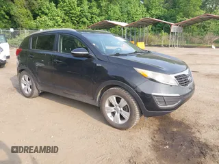 2013 Kia Sportage LX with VIN KNDPBCA28D7458179, listed as a IAAI auction lot 42424274 with 135,076 mi miles and . Bid and sale history available at DreamBid. Image 1.