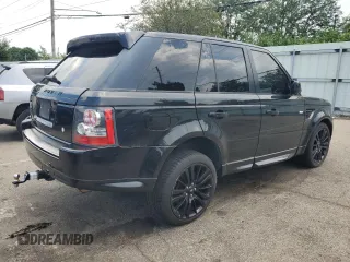 2010 Land Rover Range Rover Sport HSE Lux with VIN SALSK2D41AA249293, listed as a Copart auction lot 61555505 with Not provided miles and Clean title. Bid and sale history available at DreamBid. Image 3.