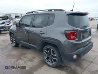 2020 Jeep Renegade Latitude with VIN ZACNJABB8LPL62919, listed as a IAAI auction lot 42161042 with 94,948 mi miles and . Bid and sale history available at DreamBid. Image 3.