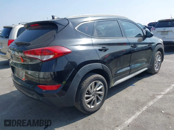 2018 Hyundai Tucson SEL with VIN KM8J33A43JU689679, listed as a IAAI auction lot 42093598 with 91,833 mi miles. Bid and sale history available at carsss.com. Image 4.