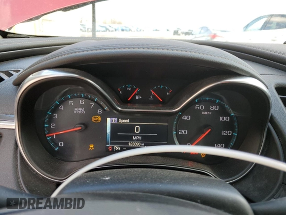 2014 Chevrolet Impala LT with VIN 2G1125S32E9101310, listed as a Copart auction lot 52306975 with 123,393 mi miles and Salvage Title. Bid and sale history available at DreamBid. Image 9.