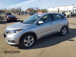 2022 Honda HR-V LX with VIN 3CZRU6H30NM720328, listed as a Copart auction lot 53298345 with 107,596 mi miles and Salvage title. Bid and sale history available at DreamBid. Image 1.