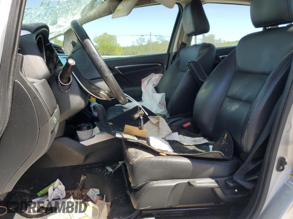 2015 Honda Fit EX-L with VIN 3HGGK5H83FM778610, listed as a Copart auction lot 52918845 with 107,871 mi miles and Salvage Title. Bid and sale history available at carsss.com. Image 7.