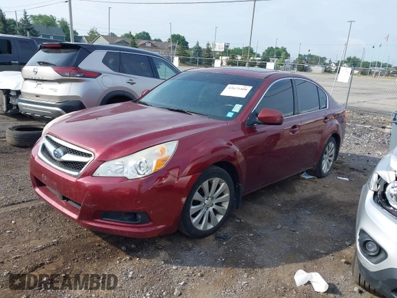 2011 Subaru Legacy Limited Power Moon z VIN 4S3BMBK61B3210862, wystawiony jako IAAI lot #42673408 z przebiegiem 166 781 mil mil oraz . Historia ofert i sprzedaży dostępna na DreamBid. Obrazek 2.