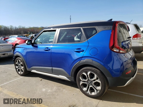 2020 Kia Soul X-Line with VIN KNDJ23AU0L7073138, listed as a Copart auction lot 48916754 with 63,340 mi miles and Salvage Title. Bid and sale history available at carsss.com. Image 2.