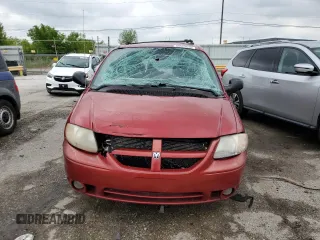 2005 Dodge Caravan SXT with VIN 2D4GP44L05R480918, listed as a Copart auction lot 58523645 with 212,535 mi miles and Salvage title. Bid and sale history available at DreamBid. Image 5.