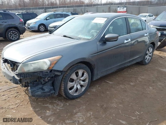 2009 Honda Accord Sdn EX-L with VIN 1HGCP36819A012397, listed as a IAAI auction lot 41605958 with 128322 miles. Bid and sale history available at carsss.com. Image 2.