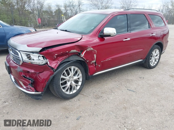 2014 Dodge Durango Citadel with VIN 1C4SDJET0EC278151, listed as a IAAI auction lot 42157123 with 130,672 mi miles and . Bid and sale history available at DreamBid. Image 2.