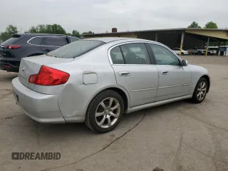 2006 Infiniti G35 z VIN JNKCV51F86M601459, wystawiony jako Copart lot #58313895 z przebiegiem Nie podano mil oraz Czysty tytuł • Clean title. Historia ofert i sprzedaży dostępna na DreamBid. Obrazek 3.