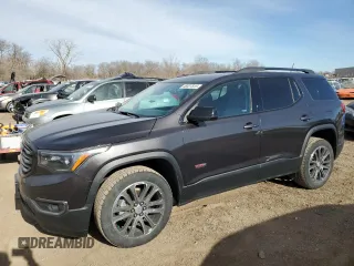 2017 GMC Acadia SLT with VIN 1GKKNVLS0HZ211134, listed as a Copart auction lot 46927815 with 98,126 mi miles and Salvage Title. Bid and sale history available at carsss.com. Image 1.